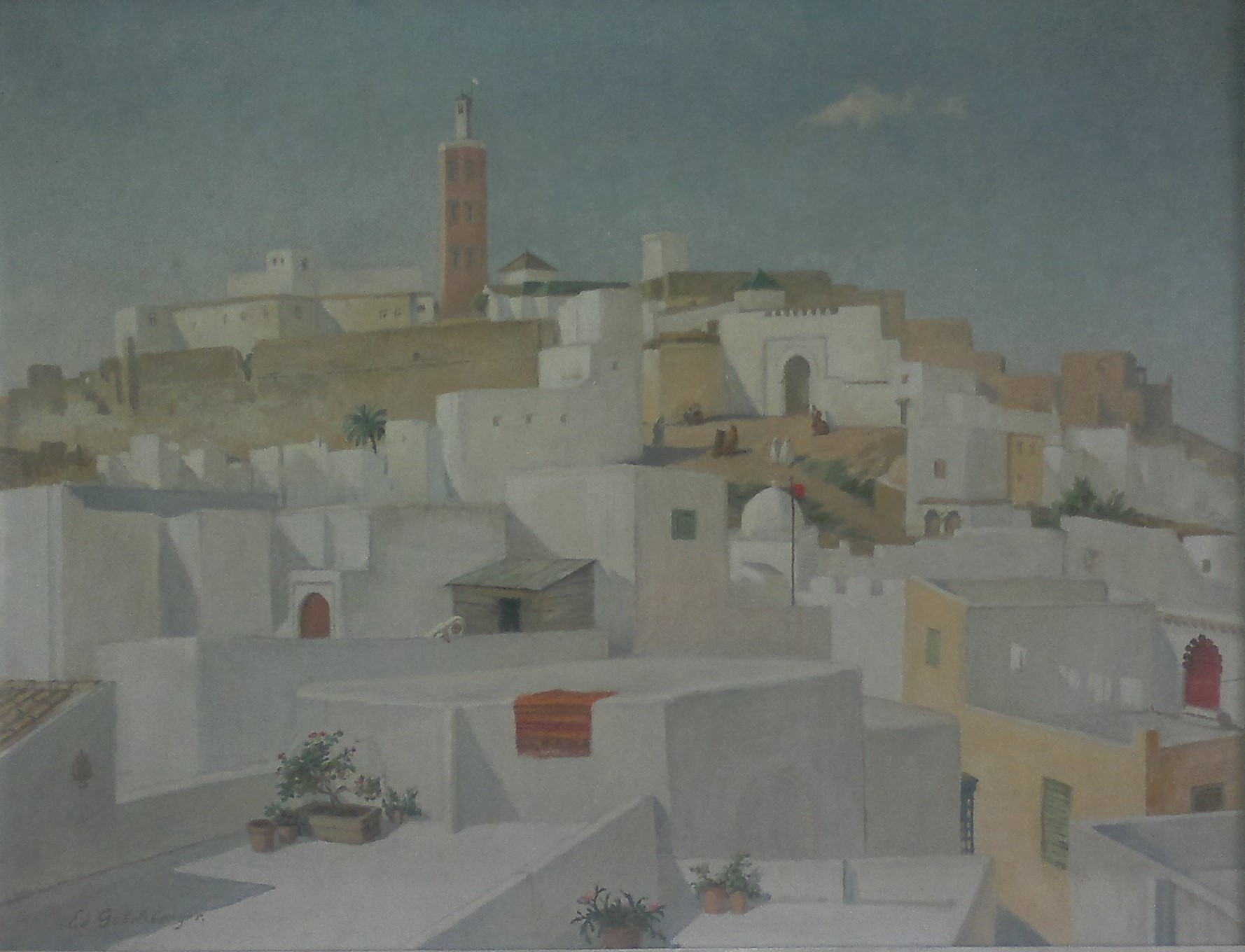 Ansicht des Albaicin in Granada